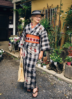 新たな着こなしを提案する着物研究家 August Highlighting Japan