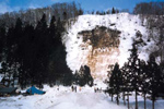全層雪崩の写真